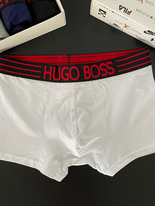 Комплект чоловічих боксерів Hugo Boss, 4шт в коробці