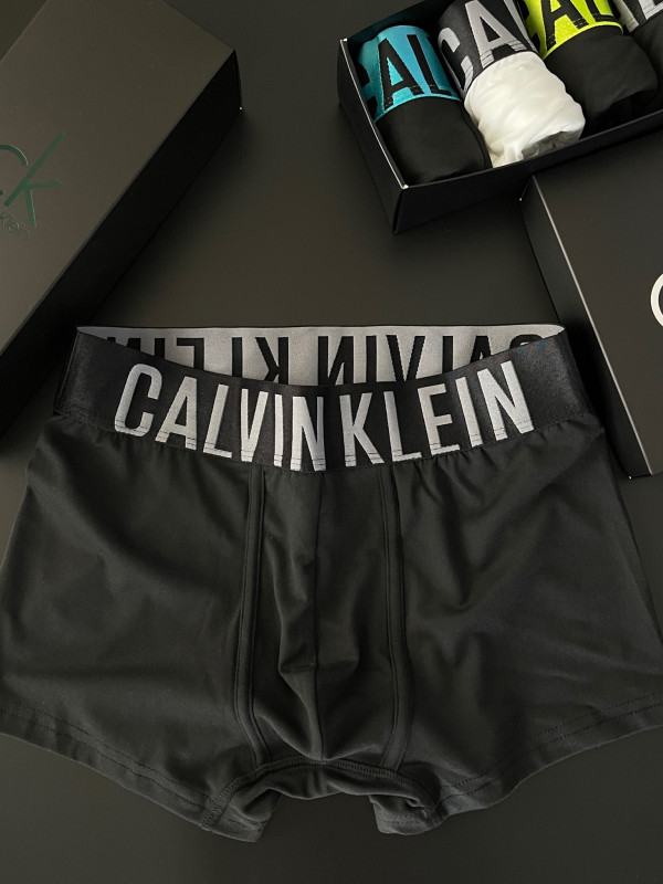 Комплект чоловічих боксерів Calvin Klein steel, 5шт в коробці