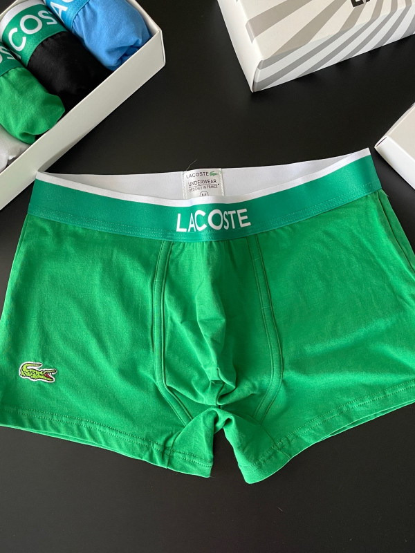 Комплект чоловічих боксерів Lacoste, 5шт в коробці