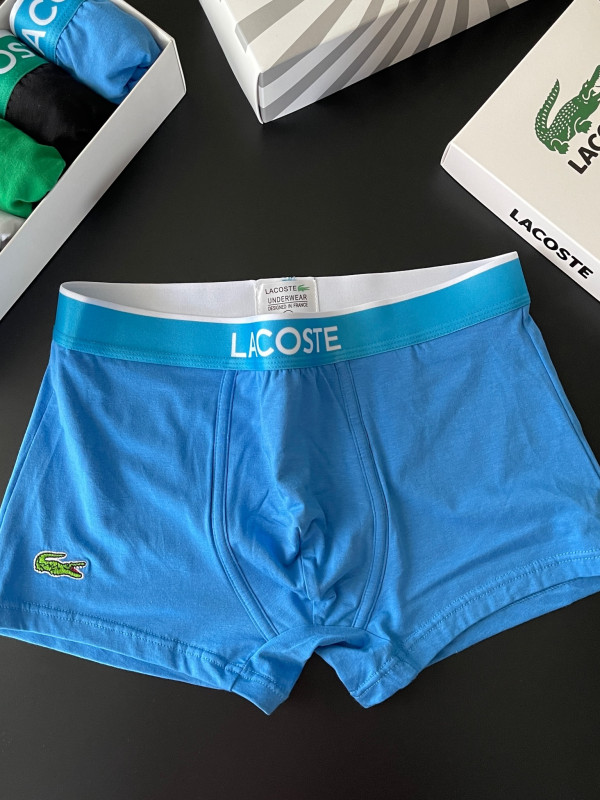 Комплект чоловічих боксерів Lacoste, 5шт в коробці
