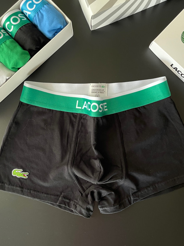 Комплект чоловічих боксерів Lacoste, 5шт в коробці