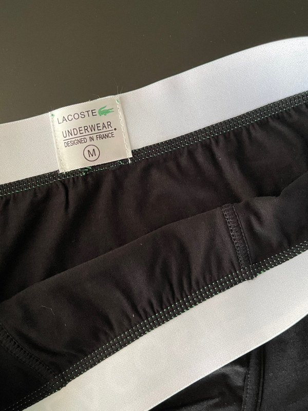 Комплект чоловічих боксерів Lacoste, 5шт в коробці