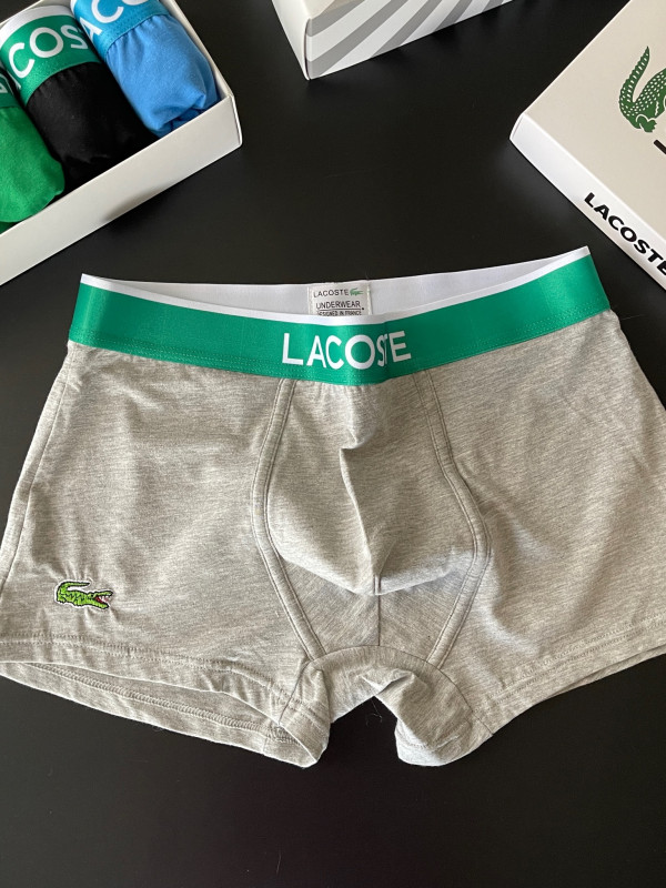 Комплект чоловічих боксерів Lacoste, 5шт в коробці