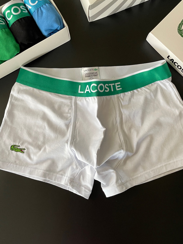 Комплект чоловічих боксерів Lacoste, 5шт в коробці