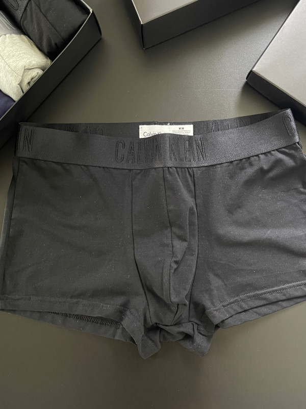 Комплект чоловічих боксерів Calvin Klein striped2, 4шт в коробці