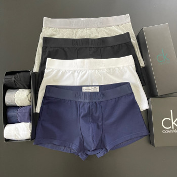 Комплект чоловічих боксерів Calvin Klein striped2, 4шт в коробці
