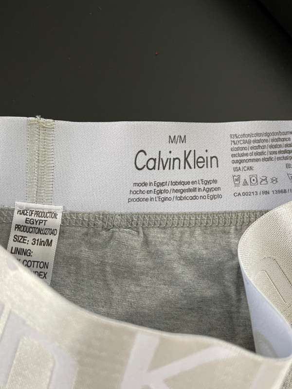 Комплект чоловічих боксерів Calvin Klein steel, 5шт в коробці