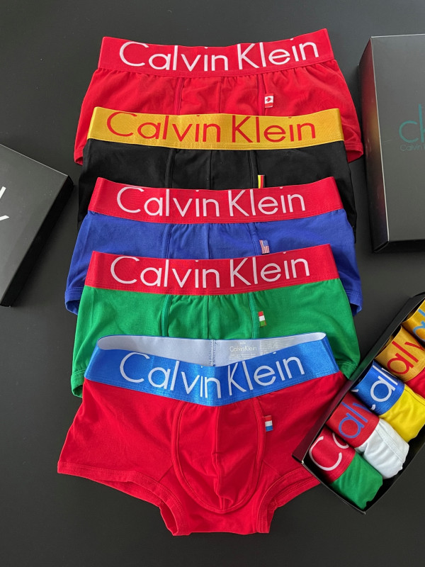 Комплект чоловічих боксерів Calvin Klein world, 5шт в коробці