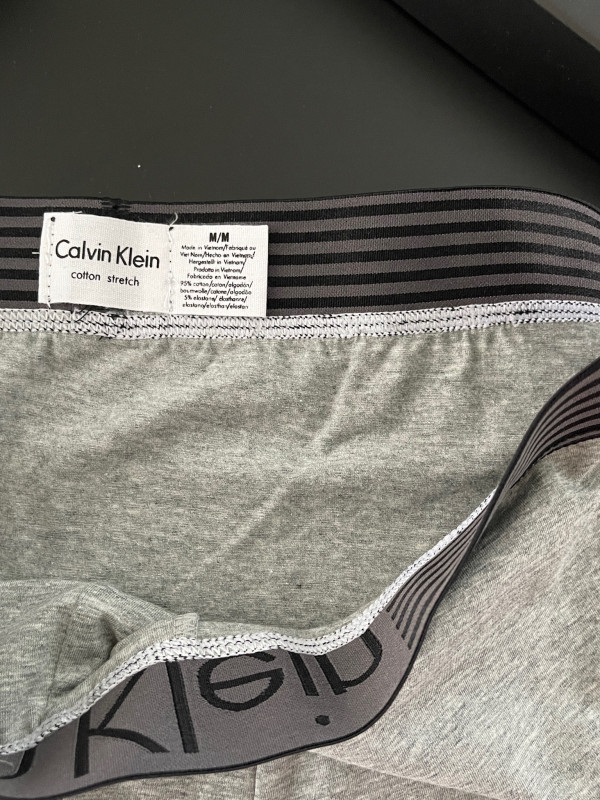 Комплект чоловічих боксерів Calvin Klein striped, 4шт в коробці