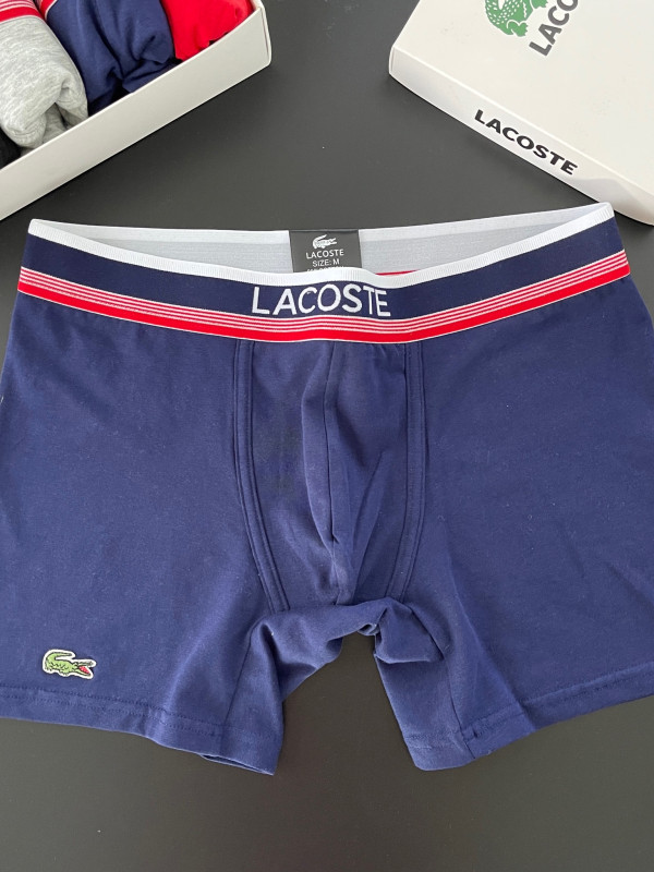 Комплект чоловічих боксерів lacoste kolor, 5шт в коробці