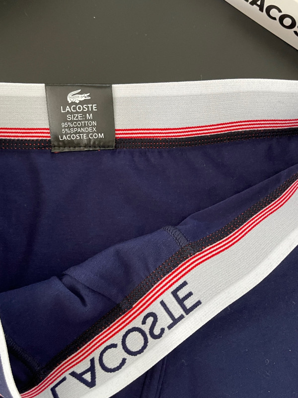 Комплект чоловічих боксерів lacoste kolor, 5шт в коробці
