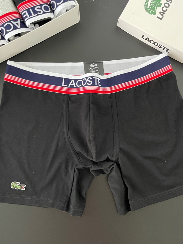 Комплект чоловічих боксерів lacoste kolor, 5шт в коробці