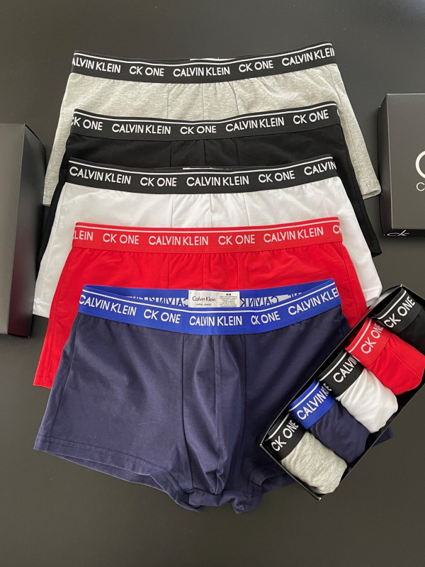 Комплект чоловічих боксерів Calvin Klein one, 5шт в коробці
