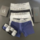 Комплект чоловічих боксерів Calvin Klein steel long, 4шт в коробці