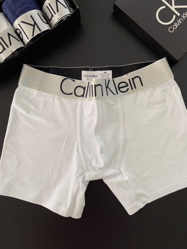 Комплект чоловічих боксерів Calvin Klein steel long, 4шт в коробці