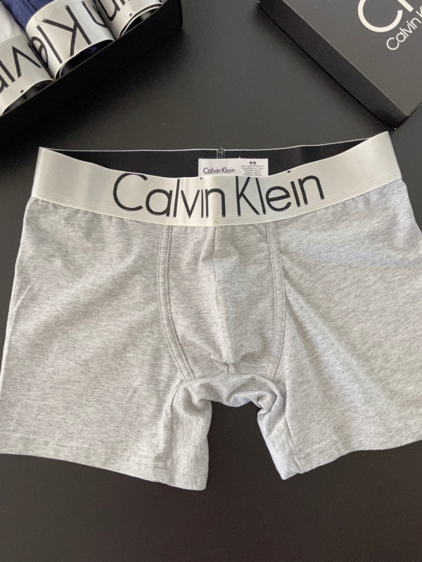 Комплект чоловічих боксерів Calvin Klein steel long, 4шт в коробці