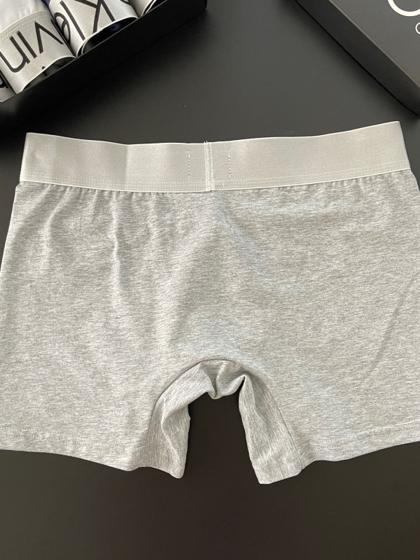 Комплект чоловічих боксерів Calvin Klein steel long, 4шт в коробці