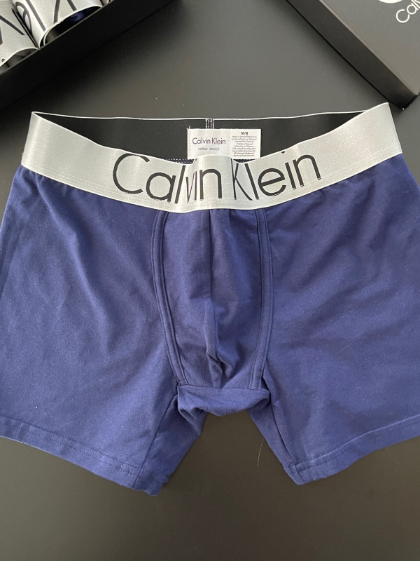 Комплект чоловічих боксерів Calvin Klein steel long, 4шт в коробці
