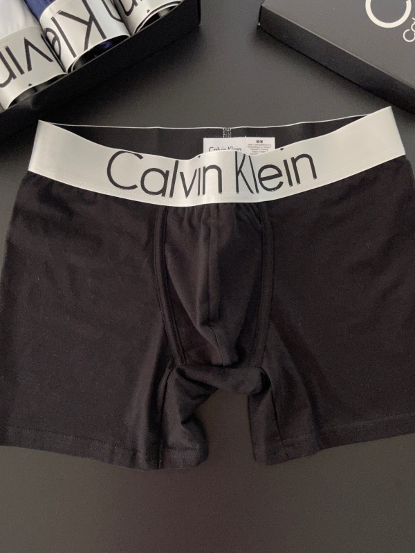 Комплект чоловічих боксерів Calvin Klein steel long, 4шт в коробці