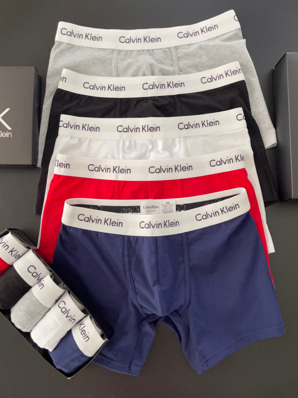 Комплект чоловічих боксерів Calvin Klein 365 white, 5шт в коробці