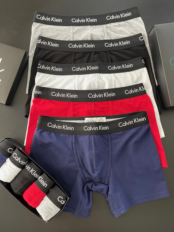 Комплект чоловічих боксерів Calvin Klein 365 black, 5шт в коробці